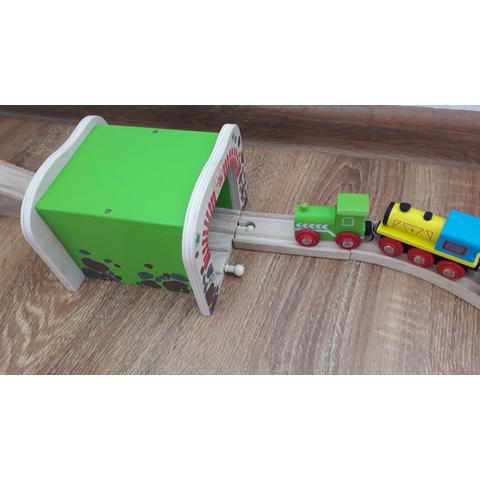 BIGJIGS Toys Tunel dublu