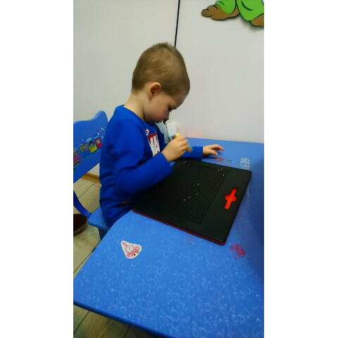 EDU CLASS Tablita de desen cu magneti - 714 piese