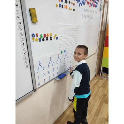 Learning Resources Litere magnetice mari si mici