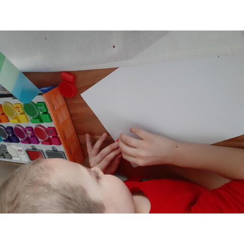 Hand2Mind Set activitati cu stampile - Numberblocks