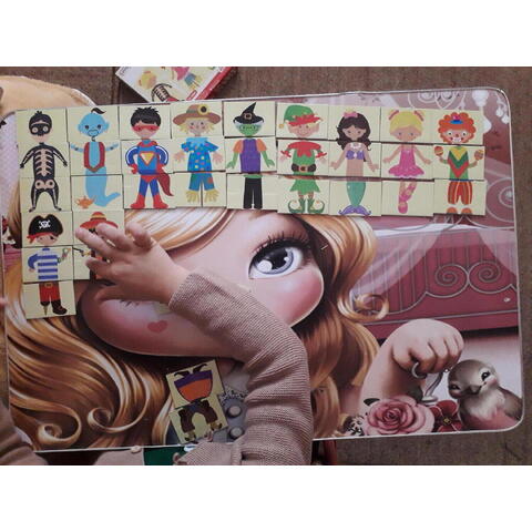 Grafix Joc de potrivire - Hainute amestecate