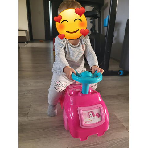 DOLU Prima mea masinuta roz - Unicorn