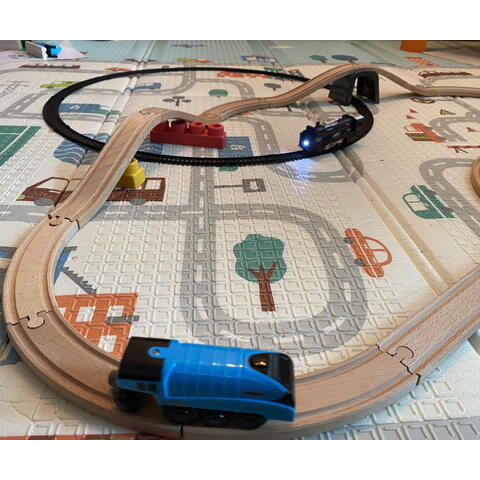BIGJIGS Toys Locomotiva Electrica