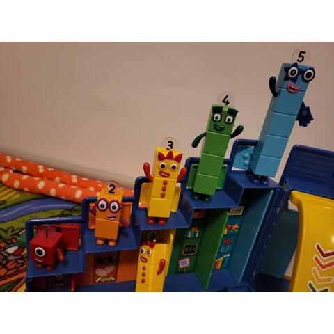 Hand2Mind Set figurine Numberblocks - De la Unu la Cinci