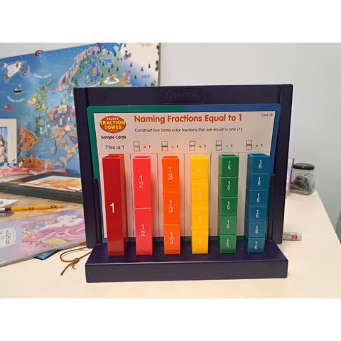 Learning Resources Turnul fractiilor - set activitati