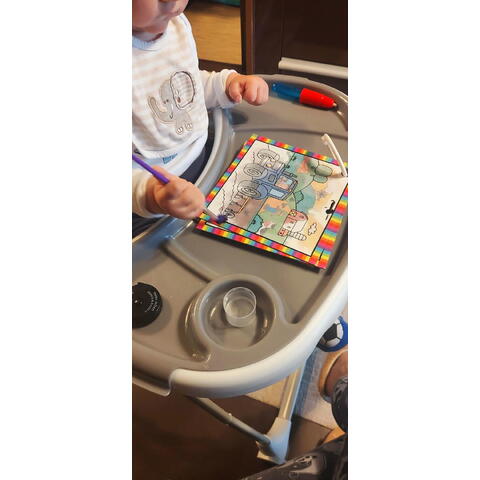 Galt Baby Water Magic: Carte de colorat Vehicule