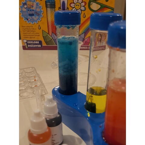 Galt Set experimente  - Rainbow lab