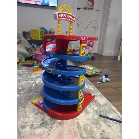 DOLU Joc de constructie - Circuit masinute (38 piese)