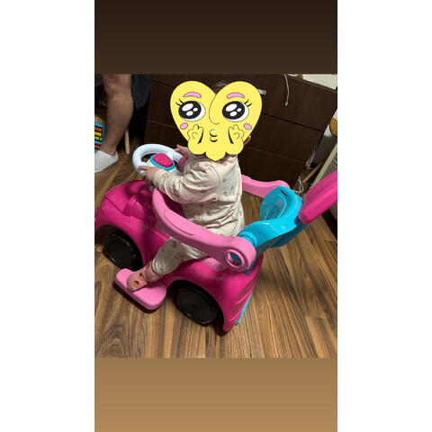 DOLU Masinuta 4 in 1 - Step car Unicorn