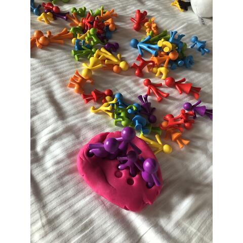 Learning Resources Set pentru sortat si numarat - Familia mea (72 piese)