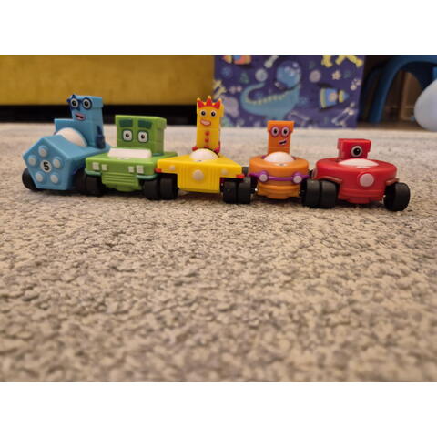 Hand2Mind Set mini vehicule Numberblocks