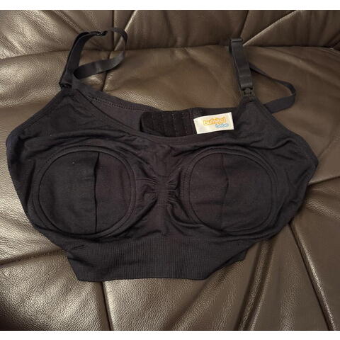 Bufnitel Sutien 2 in1 - Alaptare si sustinere pompa san (negru)