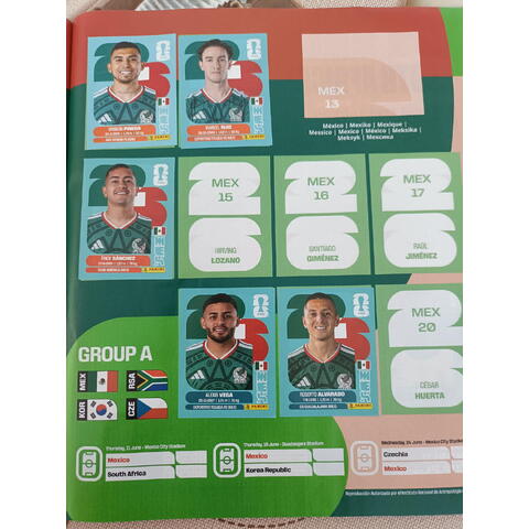 Panini Album FIFA World Cup 2026 112 pagini