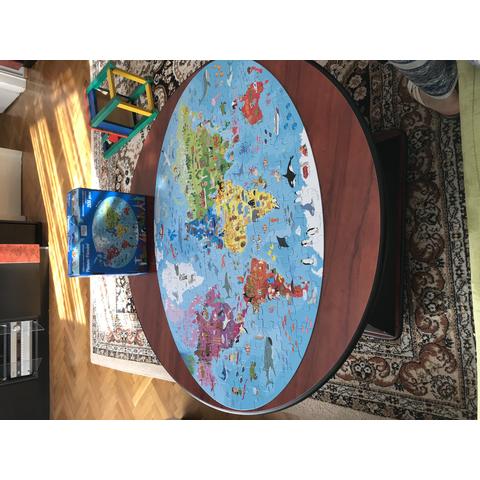 Sassi Cunoaste si exploreaza -  Puzzle Planeta Pamant in limba Romana (205 piese)