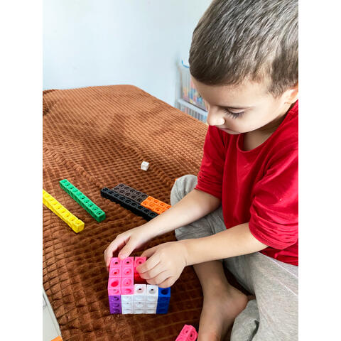 Learning Resources Set 100 piese MathLink®