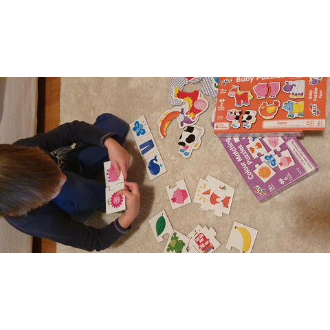 Galt Set de 6 puzzle-uri - Lumea culorilor