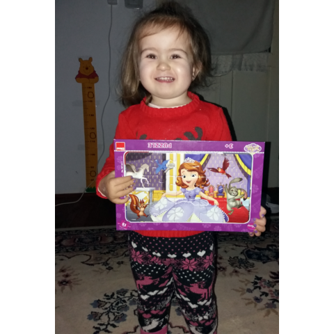 Dino Puzzle - Printesa Sofia (15 piese)