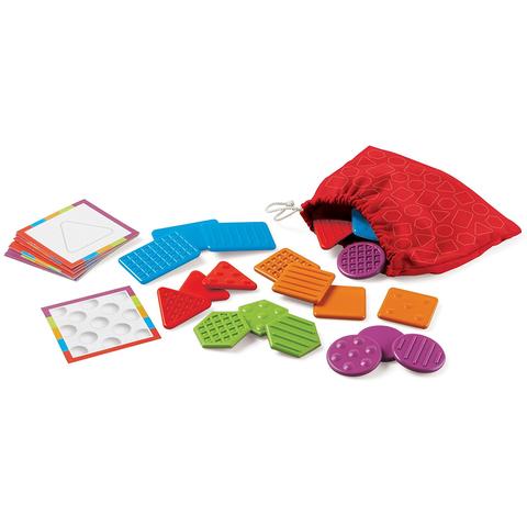 Learning Resources Set tactil - Texturi si forme