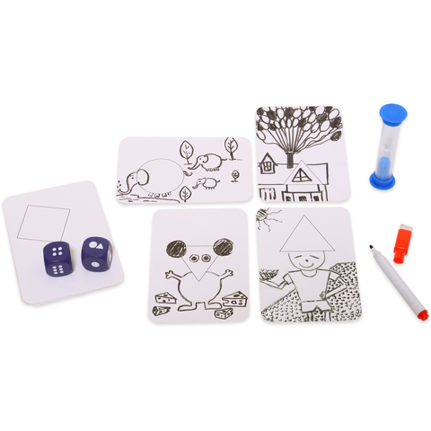 Chalk and Chuckles Joc interactiv - Inventeaza o poveste