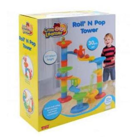 Little Learner Jucarie interactiva - Turnulet cu bilute (30 piese)