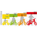 DINO BIKES Bicicleta copii - R88 verde 12" - RESIGILATA