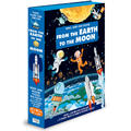Sassi Cunoaste, invata si exploreaza - Puzzle De la pamant pana la luna (200 piese)