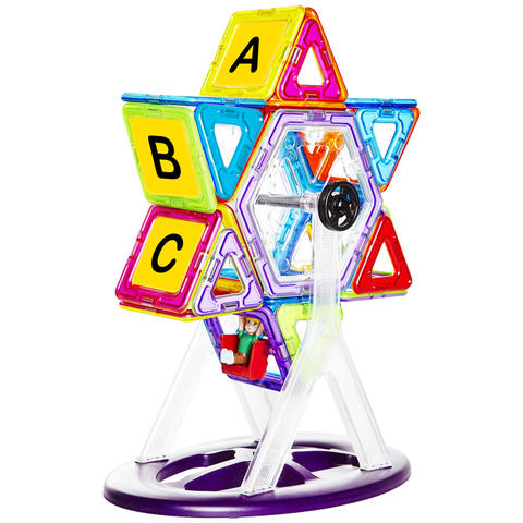 MAGPLAYER Set de constructie magnetic - 72 piese