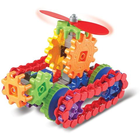 Learning Resources Set de constructie Gears! - Utilaje in miscare