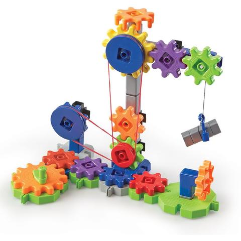 Learning Resources Set de constructie Gears! - Utilaje in miscare