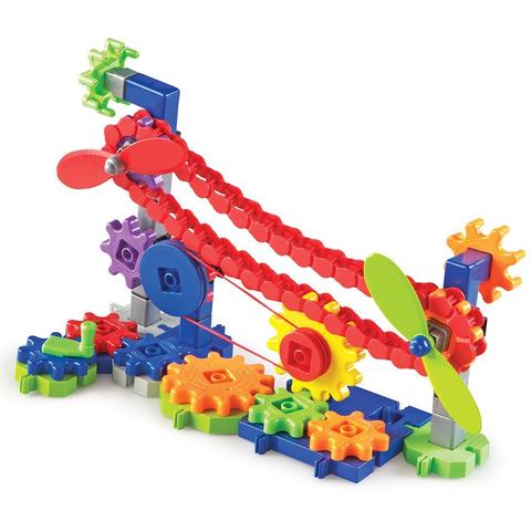 Learning Resources Set de constructie Gears! - Utilaje in miscare