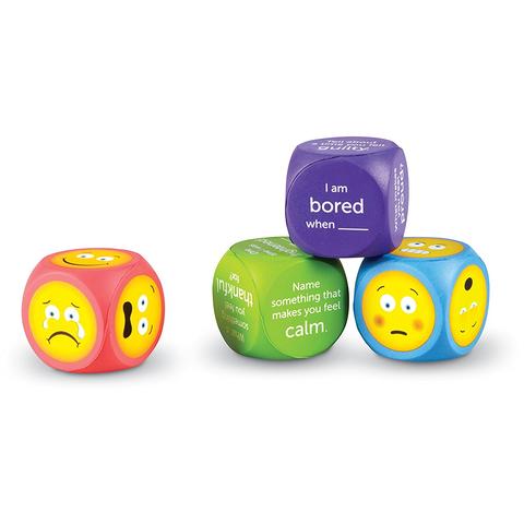 Learning Resources Cuburi pentru conversatii - EMOJI