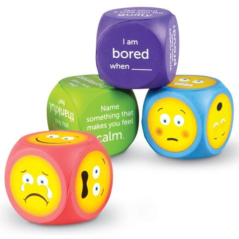 Learning Resources Cuburi pentru conversatii - EMOJI