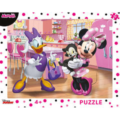 Puzzle cu rama - Minnie (40 piese)