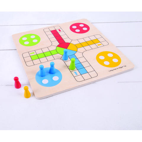 BIGJIGS Toys Joc clasic din lemn - Nu te supara frate