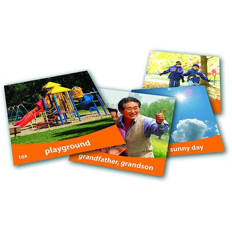 Learning Resources Set imagini vocabularul de baza