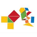 Learning Resources Poligoane colorate - set 450 buc