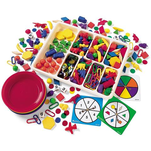 Learning Resources Kit educational complet pentru sortare - 600+ piese si activitati pentru copii