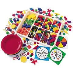 Kit educational complet pentru sortare - 600+ piese si activitati pentru copii