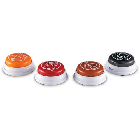 Learning Resources Sonerii pentru raspuns - animale - set 4 buc