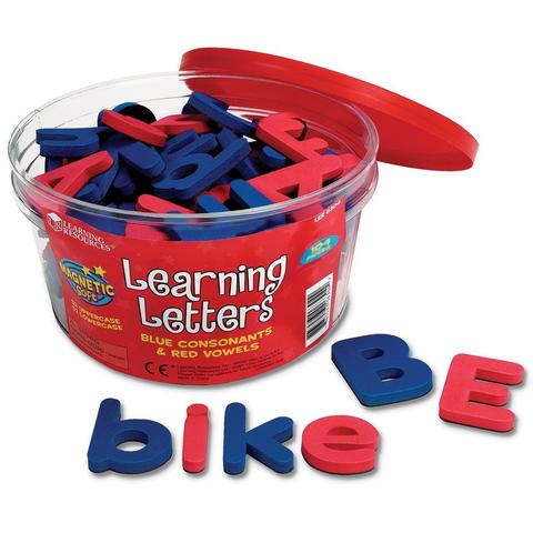 Learning Resources Litere magnetice mari si mici