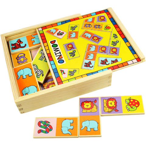 BIGJIGS Toys Domino pentru copii