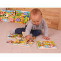 BIGJIGS Toys Primul meu puzzle - Santierul de constructii