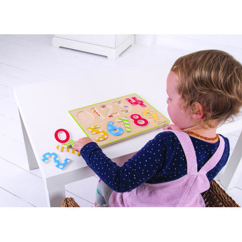 BIGJIGS Toys Puzzle mare 123