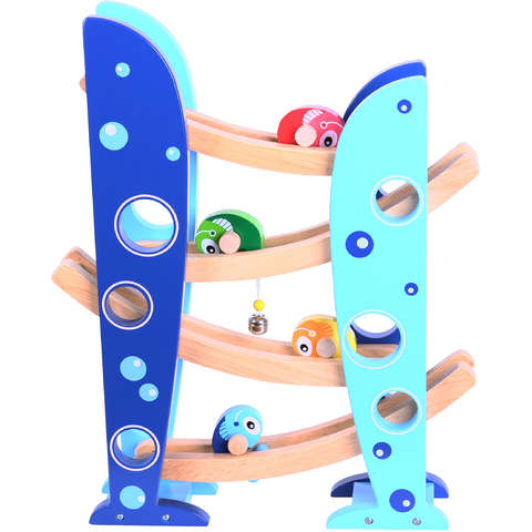 BIGJIGS Toys Pestisori pe tobogan