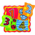 BIGJIGS Toys Primul meu puzzle - numere