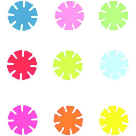 BIGJIGS Toys Set discuri colorate pentru construit