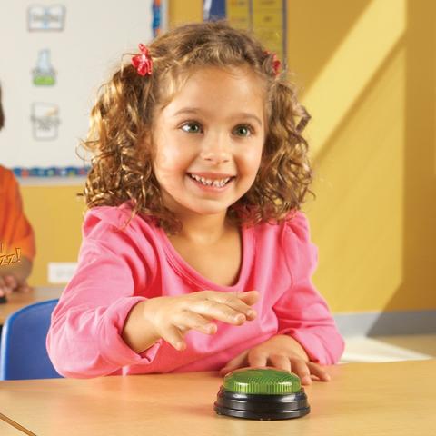 Learning Resources Sonerii cu lumini si sunete pentru raspuns - set 4 buc