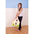 BIGJIGS Toys Casuta din lemn pentru papusi - Flowers
