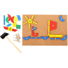 Set de creatie - Forme din lemn