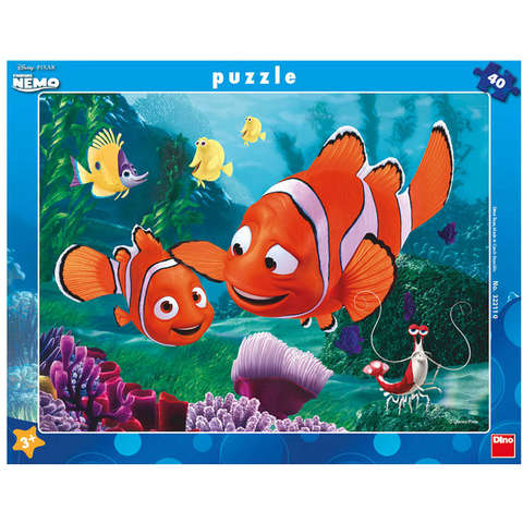 Dino Puzzle - Aventurile lui Nemo (40 piese)